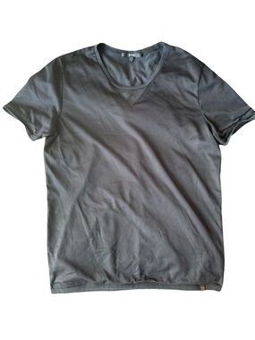 Vintage Gucci Made In Italy Black Mesh Jersey Tee | Tom Ford Era Archive | L